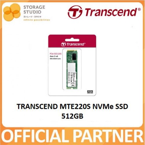 TRANSCEND 220S NVMe PCIe Internal SSD 512GB. Singapore Local 5 Years Warranty **TRANSCEND OFFICIAL PARTNER**
